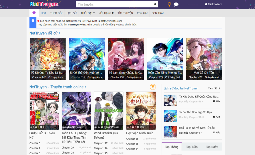 Đọc truyện tranh NetTruyen